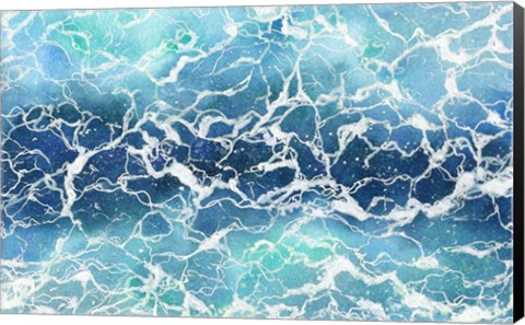 Framed Pool Ripples Print