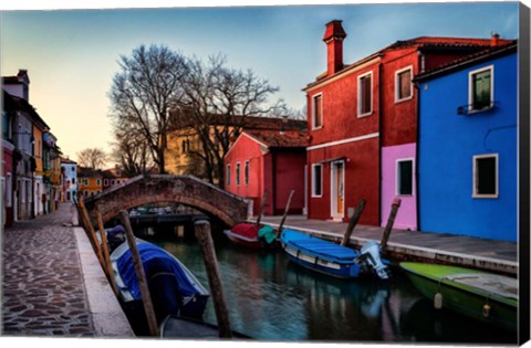 Framed Burano Print