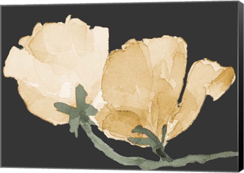 Framed Sweet Peas Print