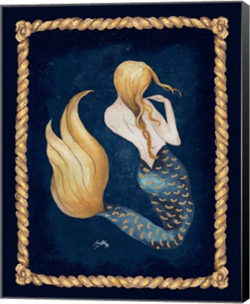 Framed Mermaid Dreams Print