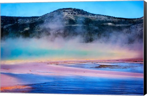 Framed Rainbow Lake Print