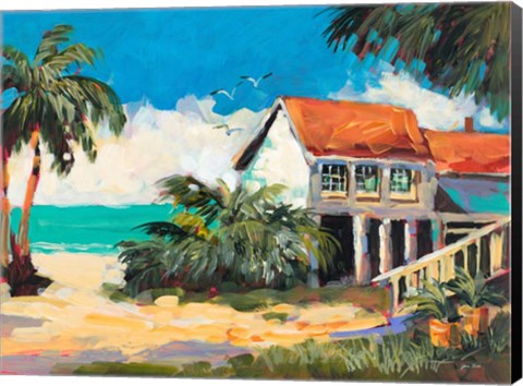 Framed Tropical Getaway Print