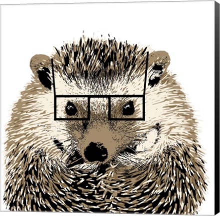 Framed Good Looking Hedgehog Print