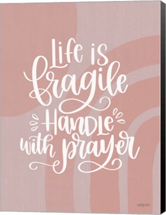 Framed Handle with Prayer Print