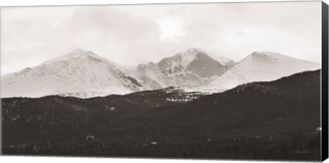 Framed Estes Park Mountains Print