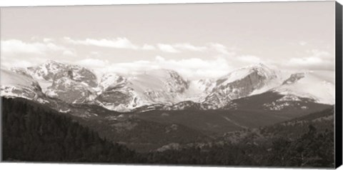 Framed Estes Park Peaks Print