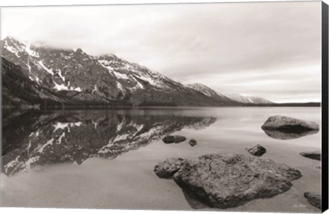 Framed Jenny Lake Print