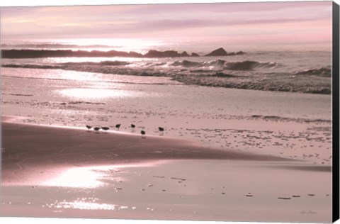 Framed Breakfast on the Beach Print