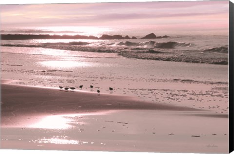 Framed Breakfast on the Beach Print