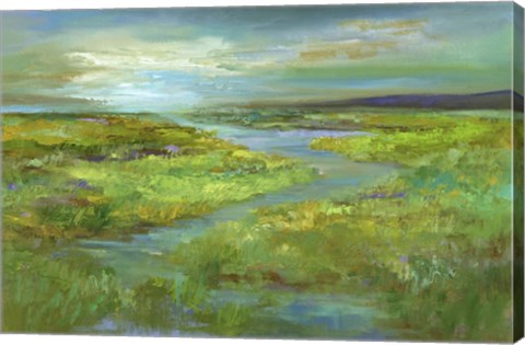 Framed Wetlands in Spring Print