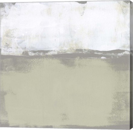 Framed Subtlest Horizon I Print