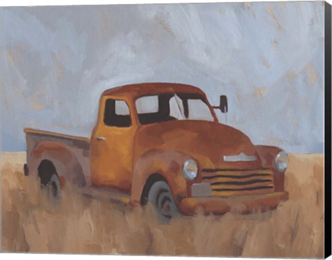 Framed Farm Truck III Print