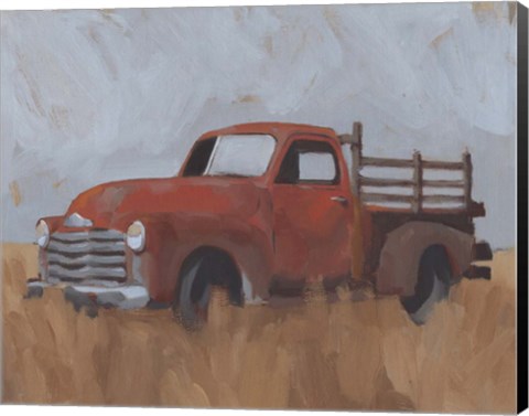 Framed Farm Truck IV Print