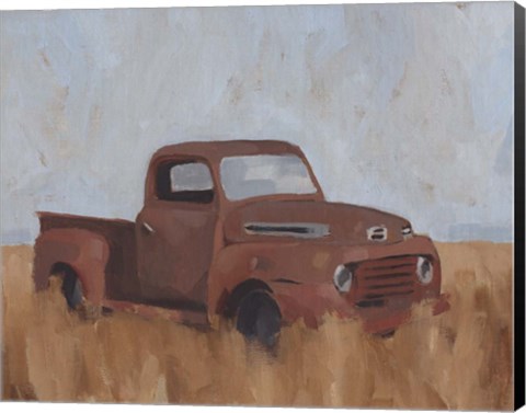 Framed Farm Truck V Print