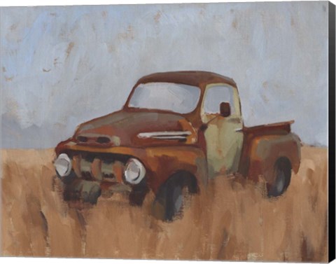 Framed Farm Truck VI Print