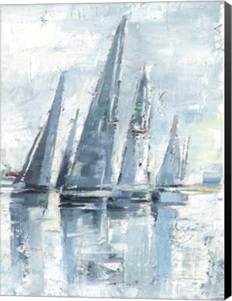 Framed Regatta I Print