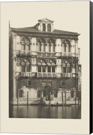 Framed Vintage Views of Venice II Print