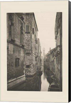 Framed Vintage Views of Venice V Print