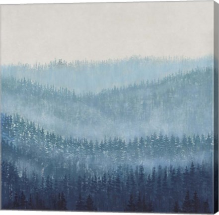 Framed Smoky Ridge I Print