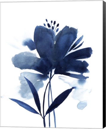 Framed Blazing Bloom II Print