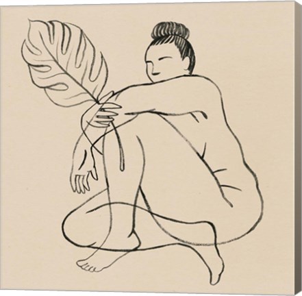 Framed Femme Figure IV Print