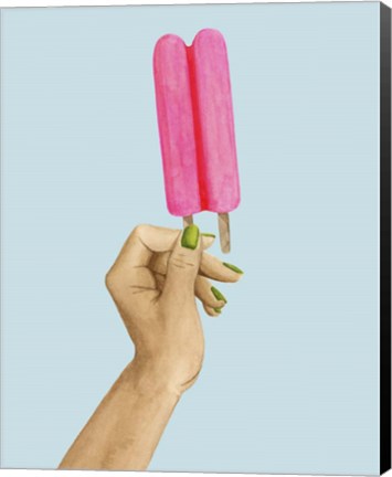 Framed Popsicle Summer I Print