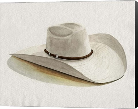 Framed Cowboy Hat II Print