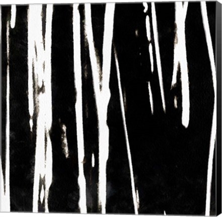 Framed Streaking Paths II Print