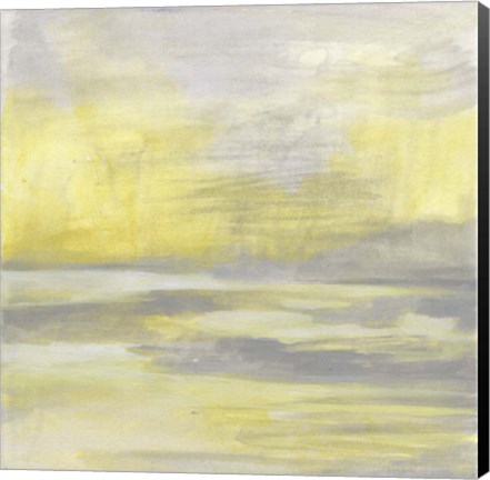 Framed Citron Shore I Print