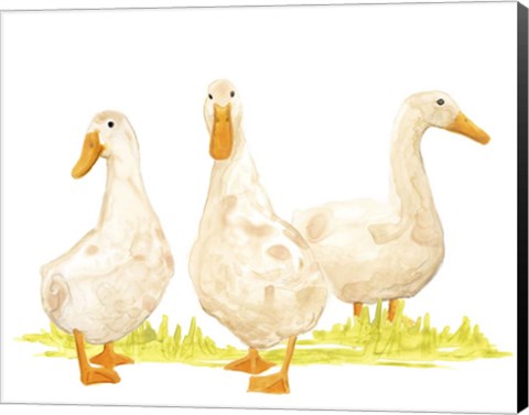 Framed Quack Squad II Print