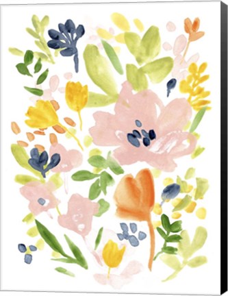 Framed Meadow Potpourri II Print