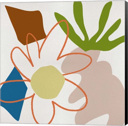 Framed Flower Petals VI Print