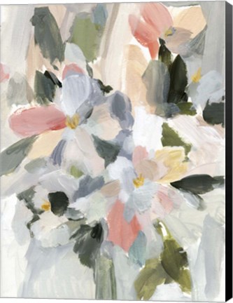Framed Soft as Petals I Print