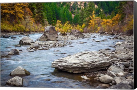 Framed Rocky River Print