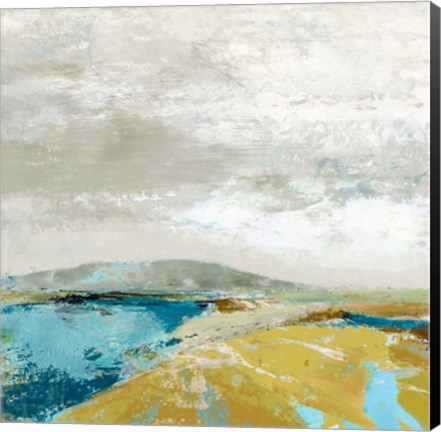 Framed Ochre Hills Print