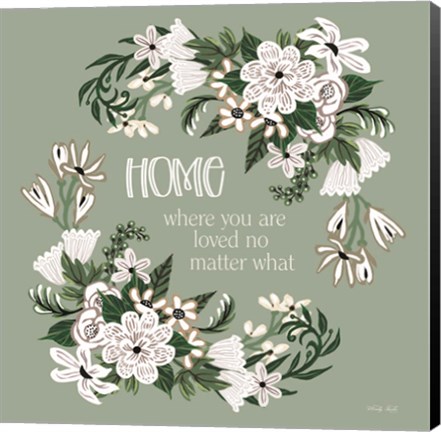 Framed Home - Where You are Loved Print