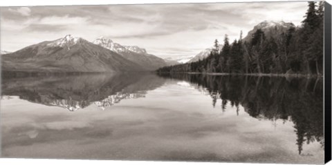 Framed Lake McDonald Print
