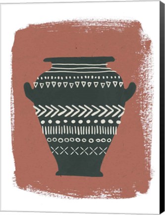 Framed Global Vessels IV Print