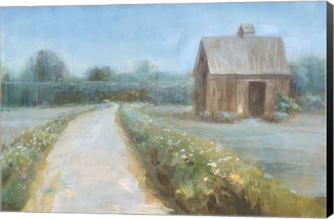 Framed Road to the Fields Print