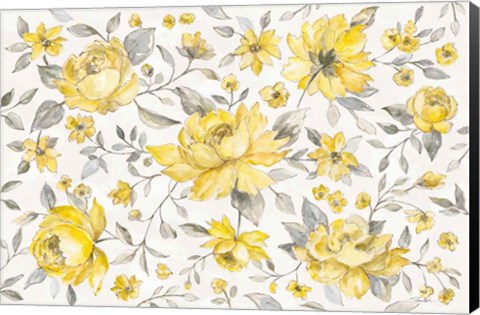 Framed Sunny Roses IV Print