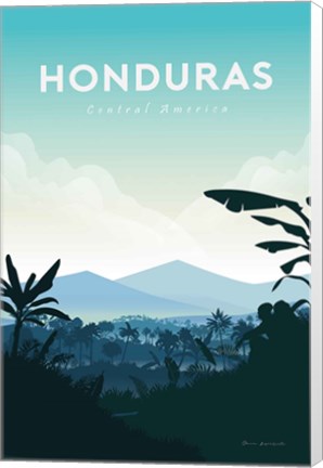 Framed Honduras Print