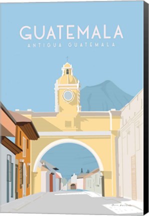 Framed Antigua Guatemala Print