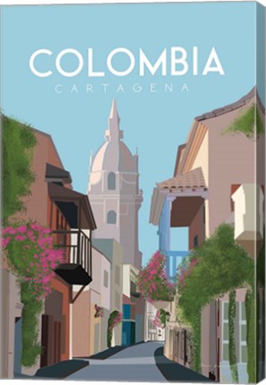 Framed Colombia Print