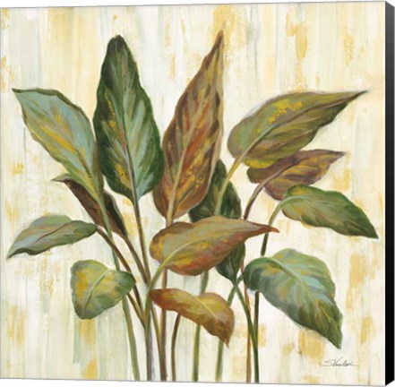 Framed Fall Greenhouse Leaves Print