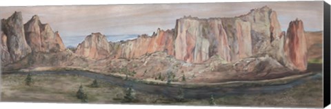 Framed Smith Rock Print