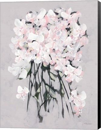 Framed Romantic Floral II Print