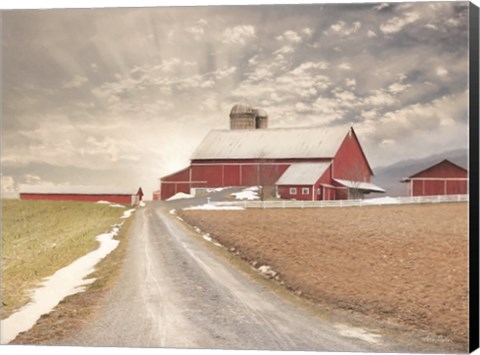 Framed Belleville Farm Print