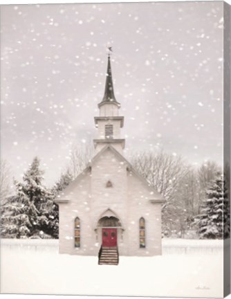 Framed Vermont Church Print