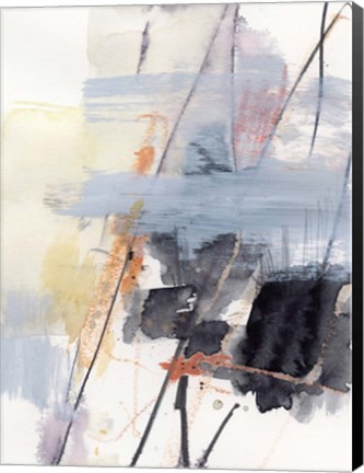 Framed Foggy Swath II Print