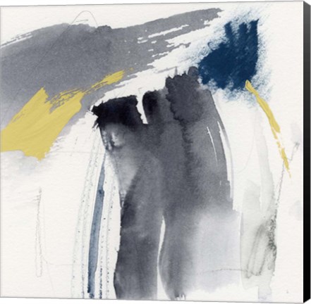 Framed Lemon and Indigo IV Print